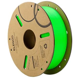 ELEGOO PLA Filament 1.75mm Neon Green 1KG, 3D Printer Filament Dimensional Accuracy +/- 0.02mm, 1kg for $18