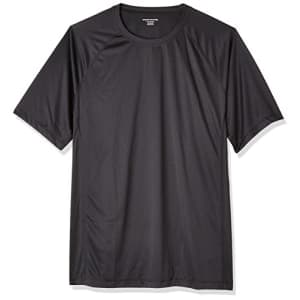 Amazon Essentials Men's Rash Guard Long Sleeve, Navy, 6X-Large for $10