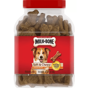 Milk-Bone Soft & Chewy Chicken Recipe 37-Oz. Dog Snacks for $9.84 for members Milk-Bone Soft & Chewy Chicken Recipe 37-Oz. Dog Snacks for $9.84 for members
