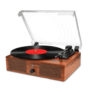 Udreamer Vinyl Record Player Bluetooth Turntable for $42 Udreamer Vinyl Record Player Bluetooth Turntable for $42