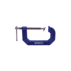 IRWIN Tools QUICK-GRIP C-Clamp, 4-inch (225104) for $8