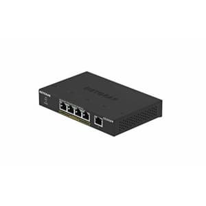 NETGEAR 5-Port Gigabit Ethernet Unmanaged PoE+ Switch (GS305PP) with 4 x PoE at 83W, Desktop, for $185 NETGEAR 5-Port Gigabit Ethernet Unmanaged PoE+ Switch (GS305PP) with 4 x PoE at 83W, Desktop, for $185