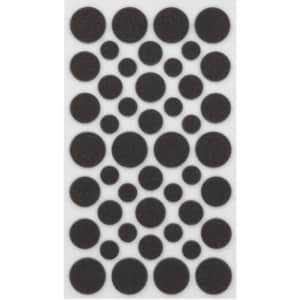 Self-Stick Round Felt Pads 46-Pack for $3