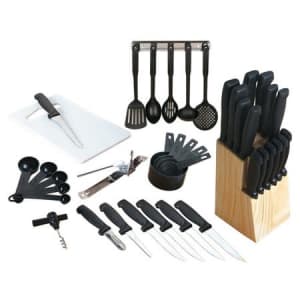 Imperial Home Gibson Flare 41-Piece Cutlery Combo Set for $20
