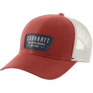 Carhartt Men's Canvas Mesh-Back Crafted Patch Cap for $15