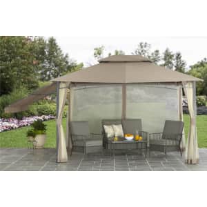 BH&G Parker Creek 10x12-Foot Cabin Style Gazebo for $124
