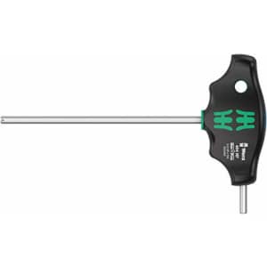 Wera 05023343001 454 HF T-handle hexagon screwdriver Hex-Plus with holding function, 5 x 150 mm for $17