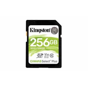 Kingston 256 GB SDXC Class 10 Flash Memory Card SDS2 Memory for $24