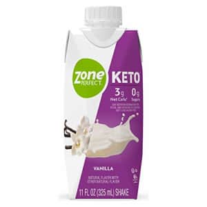Zone Perfect ZonePerfect Keto Shakes, 3g Net Carbs, 0g Sugars, MCTs, Keto-Friendly Snack to Help Manage Hunger, for $30 Zone Perfect ZonePerfect Keto Shakes, 3g Net Carbs, 0g Sugars, MCTs, Keto-Friendly Snack to Help Manage Hunger, for $30