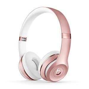 Beats Solo3 Wireless On-Ear Headphones - Apple W1 Headphone Chip, Class 1 Bluetooth, 40 Hours of for $131