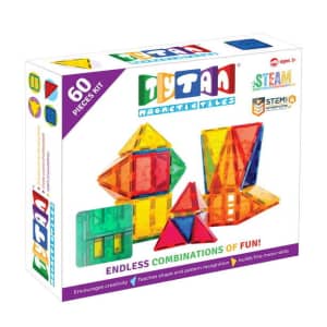 Tytan 60-Piece Magnetic Learning Tiles for $25