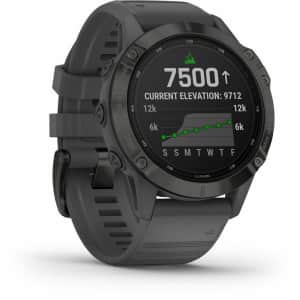 Garmin fenix 6 Pro Solar Multisport GPS Smartwatch for $330 Garmin fenix 6 Pro Solar Multisport GPS Smartwatch for $330