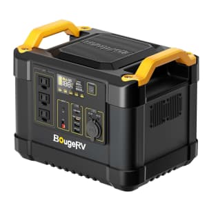 BougeRV 1,100Wh Portable Power Station for $600