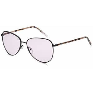 DKNY Women's DK301S Aviator Sunglasses, Purple, 58/16/135 for $59