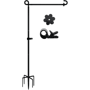 38.5" 5-Prong Garden Flag Stand Holder for $6