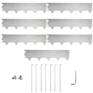 4.3'' x 10-Foot No-Dig Metal Garden Edging 7-Pack for $18 4.3'' x 10-Foot No-Dig Metal Garden Edging 7-Pack for $18