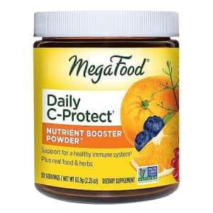 MegaFood Daily C-Protect Nutrient Booster Powder - Immune Support - Vitamin C Powder - Drink Mix for $19