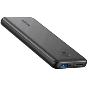 Anker PowerCore Slim 10,000mAh USB-C Portable Power Bank: $18