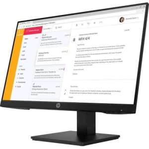 HP P24 G4 23.8" Full HD LCD Monitor - 16:9-24" Class - in-Plane Switching (IPS) Technology - 1920 x for $150