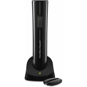 Hamilton Beach Cordless Electric Wine Bottle Opener for $13 Hamilton Beach Cordless Electric Wine Bottle Opener for $13