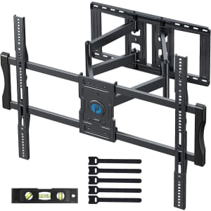 Pipishell Full Motion TV Wall Mount for $65