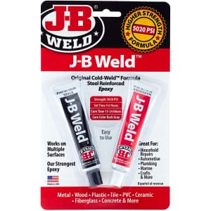 J-B Weld Cold-Weld 2-oz. Steel-Reinforced Epoxy for $3