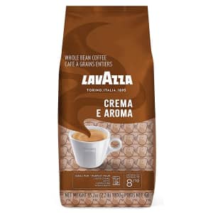 Lavazza Crema E Aroma 2.2-lb. Whole Bean Coffee for $40
