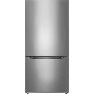 Insignia 18.6-Cu. Ft. Bottom Mount Stainless Steel Refrigerator for $600
