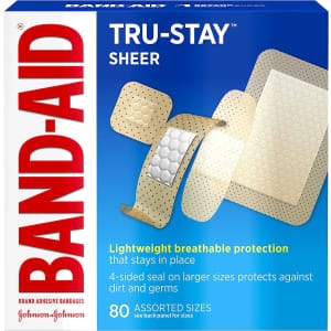 Band-Aid Tru-Stay Adhesive Bandages 80-Pack for $2.45 via Sub & Save