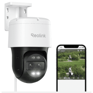 Reolink 4K Dual-Lens PoE PTZ Camera with Auto Tracking for $144