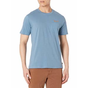 Rip Curl Men's Big Boys' Salt Water Culture Pocket TEE Shirt, Dusty Blue, M for $16