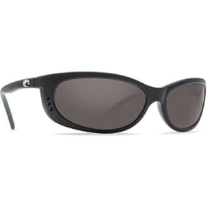 Costa Del Mar Fathom Sunglasses Matte Black/Grey 580Plastic for $100