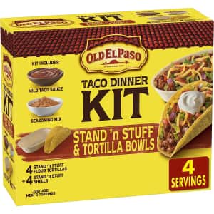 Old El Paso Taco Dinner Kit for $2.70 via Sub & Save