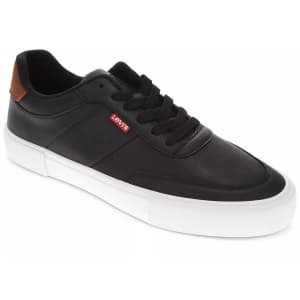 Levi's Men's Munro Faux-Leather Retro Low Top Sneakers for $20
