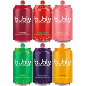 bubly Sparkling Water 18-Count Variety Pack for $6.75 via Subscribe & Save