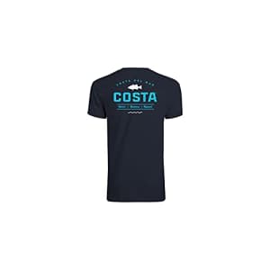 Costa Del Mar Men's Topwater Short Sleeve T Shirt, Navy, XX-Large for $16 Costa Del Mar Men's Topwater Short Sleeve T Shirt, Navy, XX-Large for $16