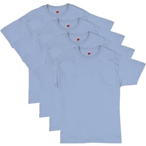Hanes Men's Essentials T-Shirt 4-Pack for $14