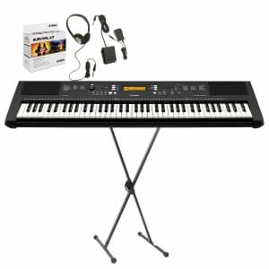 Yamaha 76-Key Portable Keyboard w/ Stand and Survival Kit for $161 in cart Yamaha 76-Key Portable Keyboard w/ Stand and Survival Kit for $161 in cart