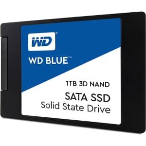 WD Blue 3D NAND 6Gbps SATA 1TB Internal SSD for $90 WD Blue 3D NAND 6Gbps SATA 1TB Internal SSD for $90