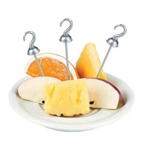 Fun Express Pirate Hook Food Picks (Bulk set of 25) Halloween and Party Supplies for $11