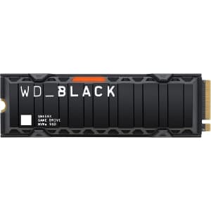 WD Black SN850X 2TB Gaming M.2 NVMe SSD for $180