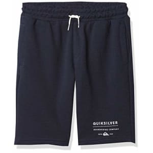 Quiksilver Boys Elastic Waist Fleece, Navy Blazer Easy Day Short Youth, S/10 for $32 Quiksilver Boys Elastic Waist Fleece, Navy Blazer Easy Day Short Youth, S/10 for $32