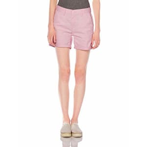 Levi's Women's Classic Chino Shorts, Crisp Light Pink, 24 (US 00) for $22 Levi's Women's Classic Chino Shorts, Crisp Light Pink, 24 (US 00) for $22