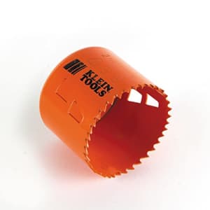 Klein Tools Bi-Metal Hole Saw, 2-1/2-Inch 31940 for $19 Klein Tools Bi-Metal Hole Saw, 2-1/2-Inch 31940 for $19