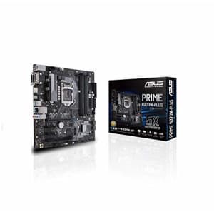 ASUS Prime H370M-Plus/CSM LGA1151 (300 Series) DDR4 HDMI DVI VGA M.2 mATX Motherboard (PRIME for $1,102