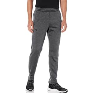 Under Armour Men's Armourfleece Twist Tapered Leg Pants for $20