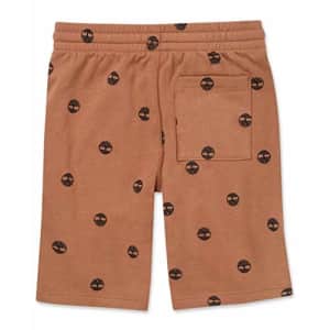 Timberland Boys' Fleece Pull-On Shorts, Logan Wheat, 10-12 for $8