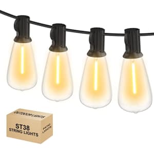 Gpatio 60-Foot Shatterproof String Lights for $15