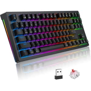 Wireless Mechanical Gaming Keyboard for $46