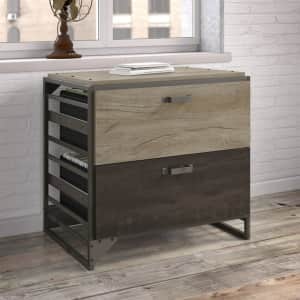 Bush Furniture Refinery Lateral File Cabinet for $95 Bush Furniture Refinery Lateral File Cabinet for $95